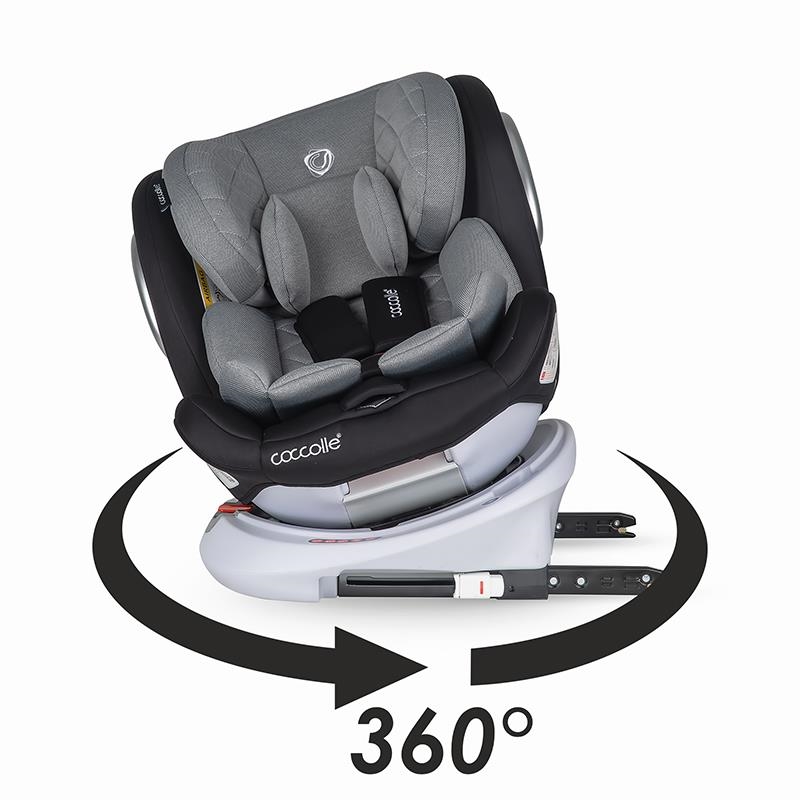 Coccolle Lyra 360 Greystone Bērnu autosēdeklis 0-36 kg