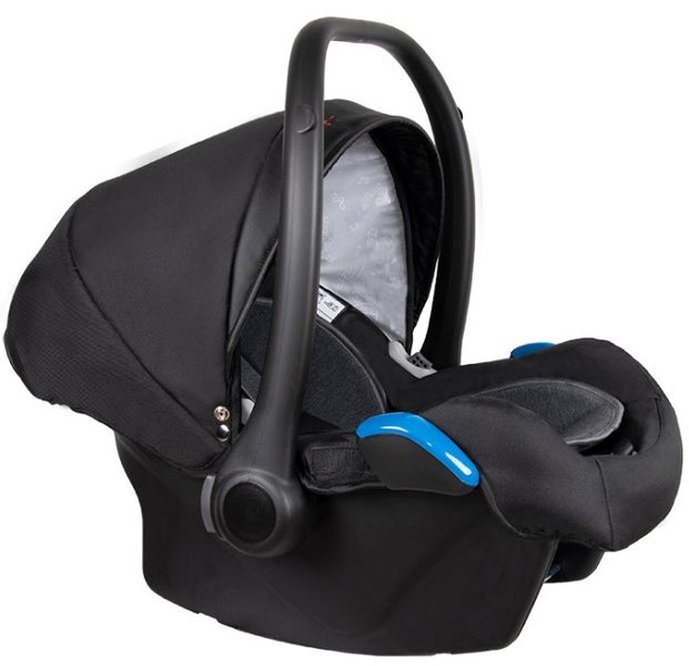 Coletto Kite Isofix Black Bērnu autosēdeklis 0-13 kg