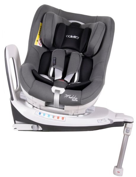 Coletto Mokka Isofix Grey Bērnu autosēdeklis 0-18 kg