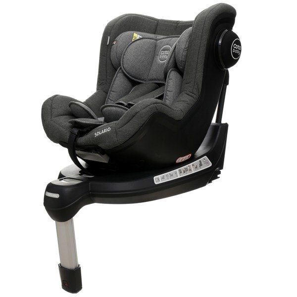 Coto Baby Solario Grey melange 31 Black Bērnu autosēdeklis 0-18 kg