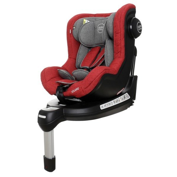 Coto Baby Solario Red melange 32 Black Bērnu autosēdeklis 0-18 kg