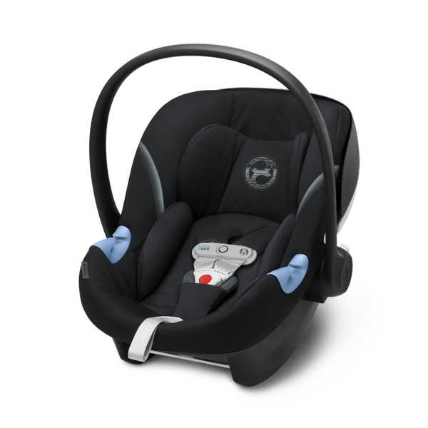 Cybex Aton M i-Size Deep Black + SensorSafe Bērnu autosēdeklis 0-13 kg