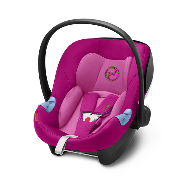 Cybex Aton M i-Size Fancy Pink Bērnu autosēdeklis 0-13 kg