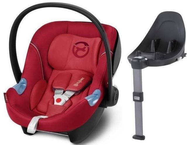 Cybex Aton M i-Size + ISOFIX Base M Infra Red Bērnu autosēdeklis 0-13 kg
