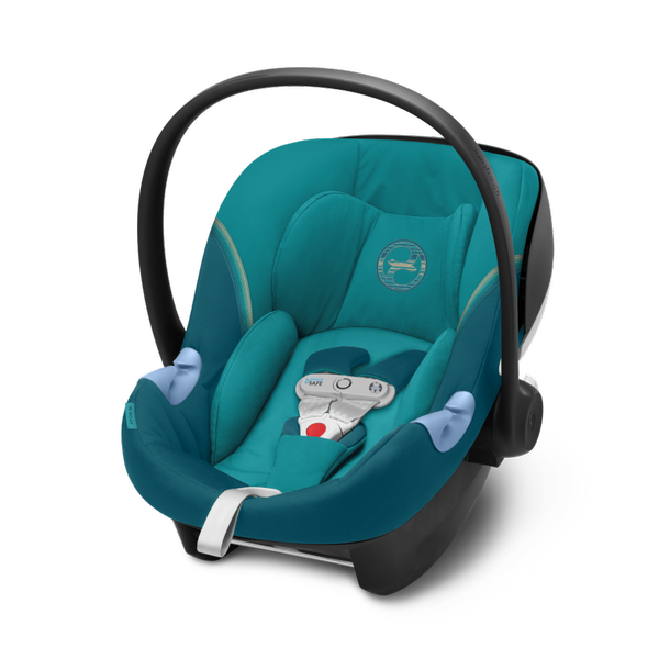 Cybex Aton M i-Size River Blue + SensorSafe Bērnu autosēdeklis 0-13 kg