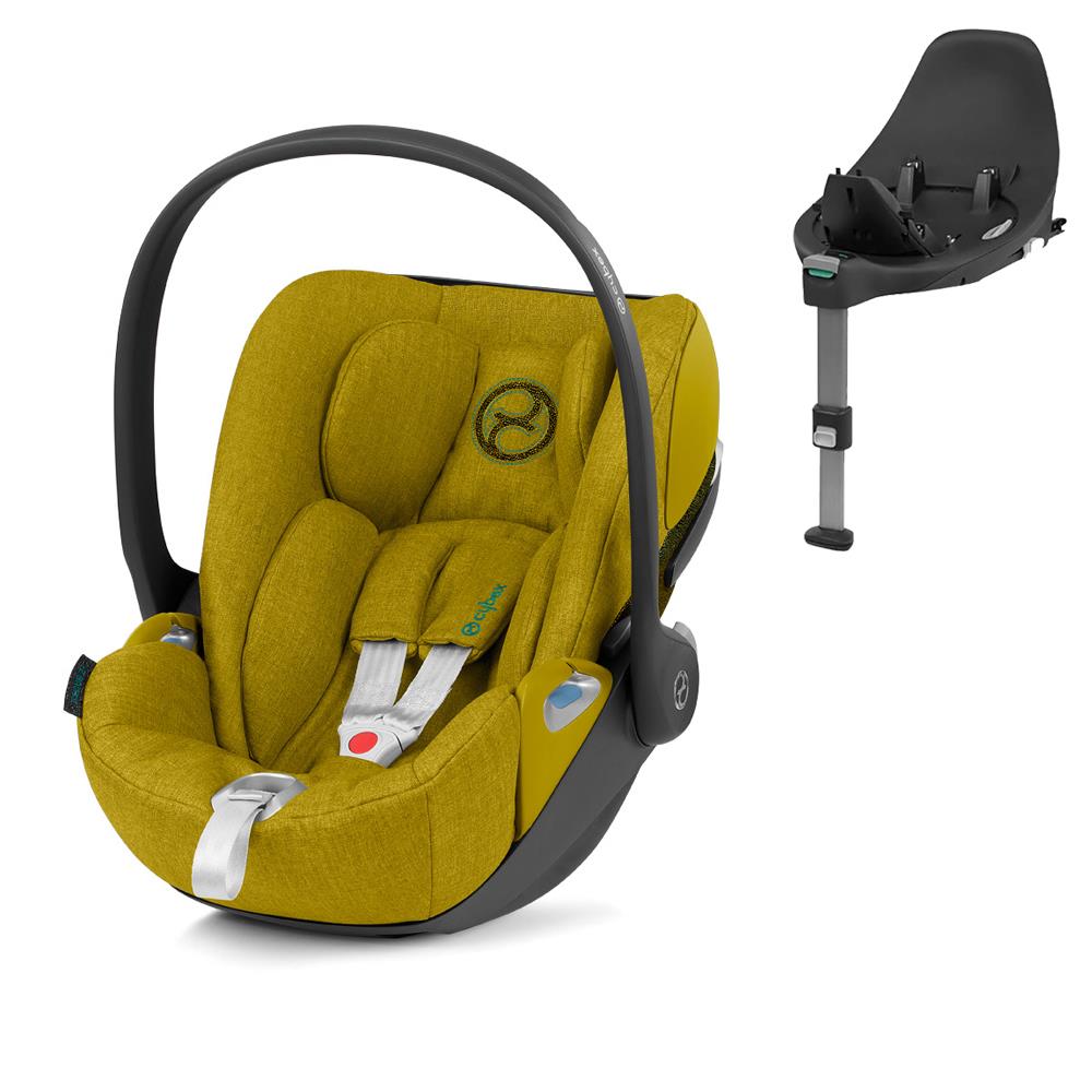 Cybex Cloud Z I-Size + ISOFIX Base Plus Mustard Yellow Bērnu autosēdeklis 0-13 kg