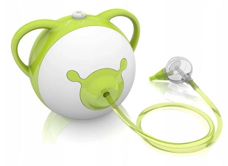 Elektriskais bērnu deguna aspirators Nosiboo Pro Green