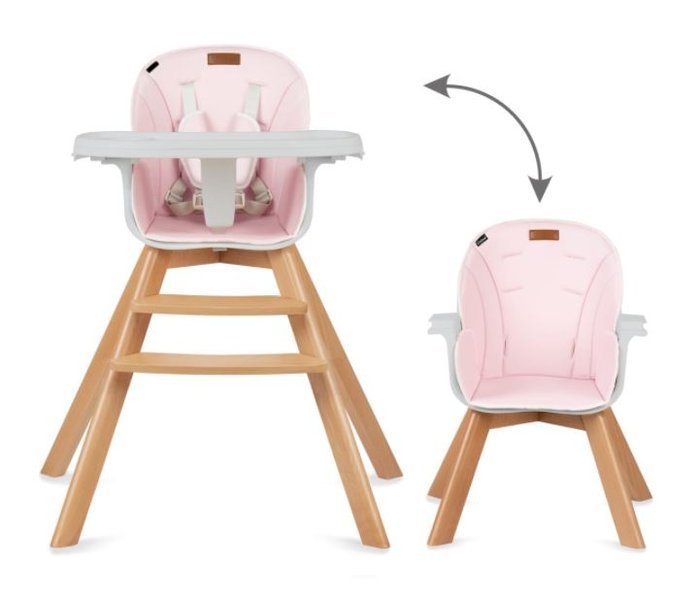 Kidwell Nobis 2in1 Pink Barošanas krēsls