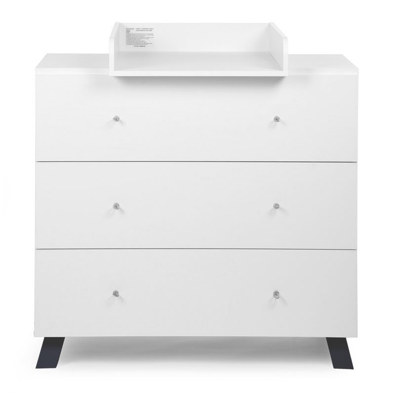 Kumode CHILDHOME Union Marin Chest 3 Drawers + Changing Unit