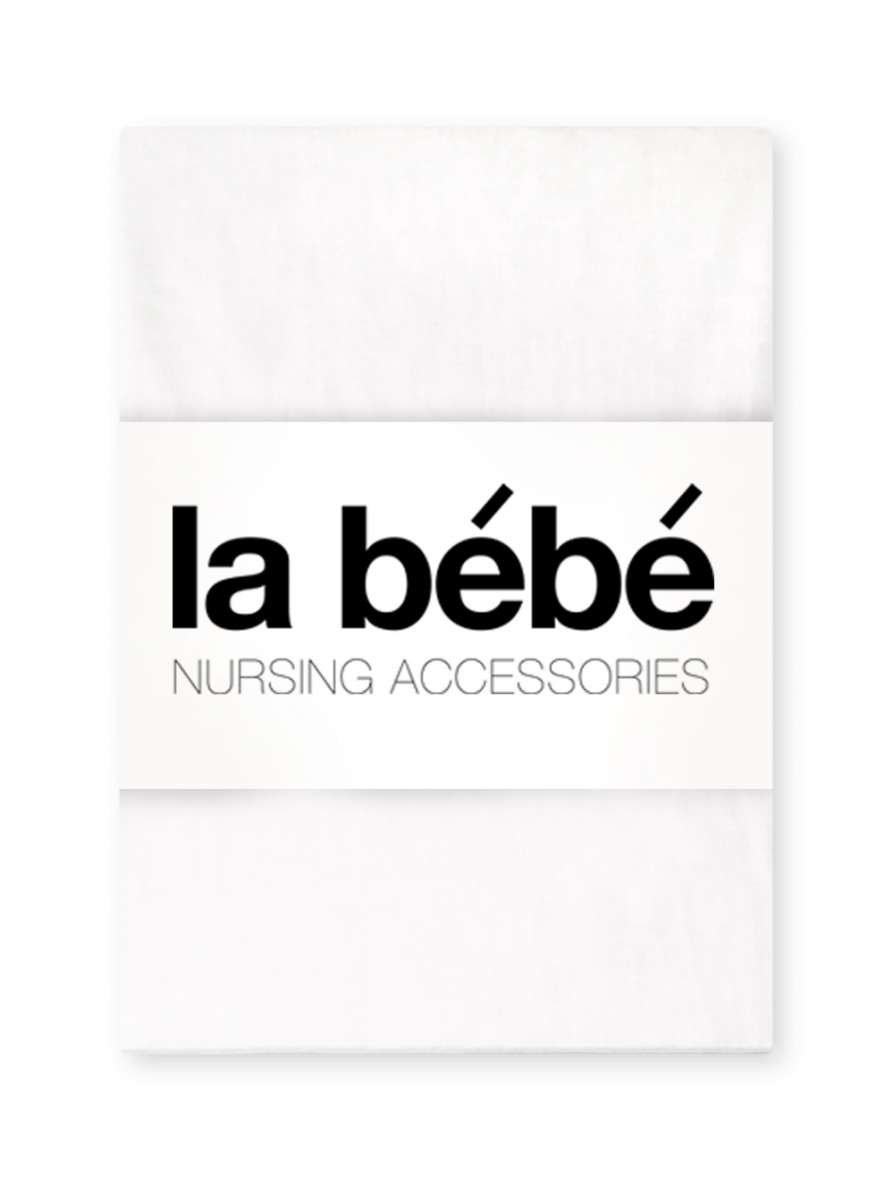 La Bebe Nursing Eco White Bērnu kokvilnas virspalags 100x140 cm