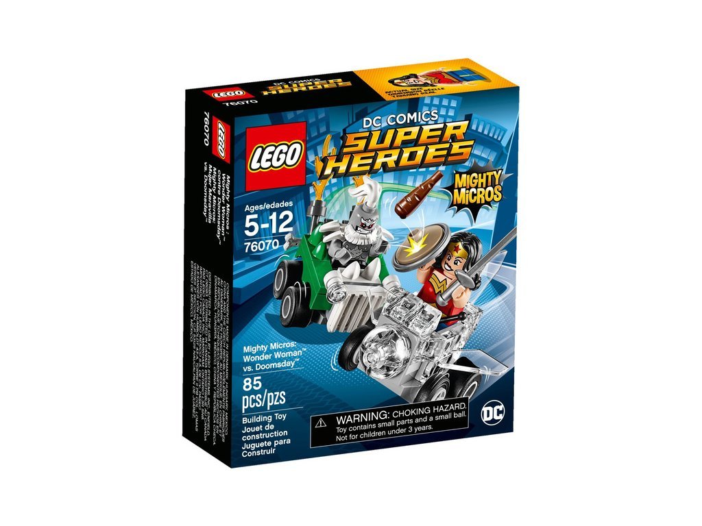 Lego 76070 Super Heroes Varenie mikrovaroņi: Wonder Woman pret Doomsday