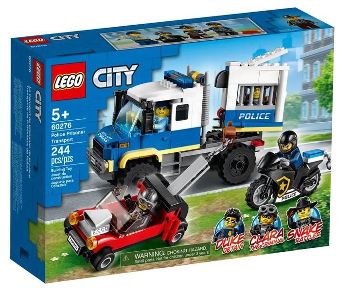 LEGO CITY 60276 Policijas Cietumnieku Furgons