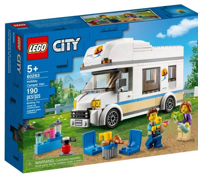 LEGO CITY 60283 Brīvdienu Furgons