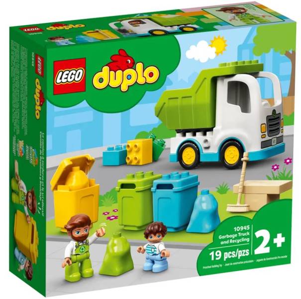 LEGO DUPLO 10945 Atkritumu Izvešanas Auto