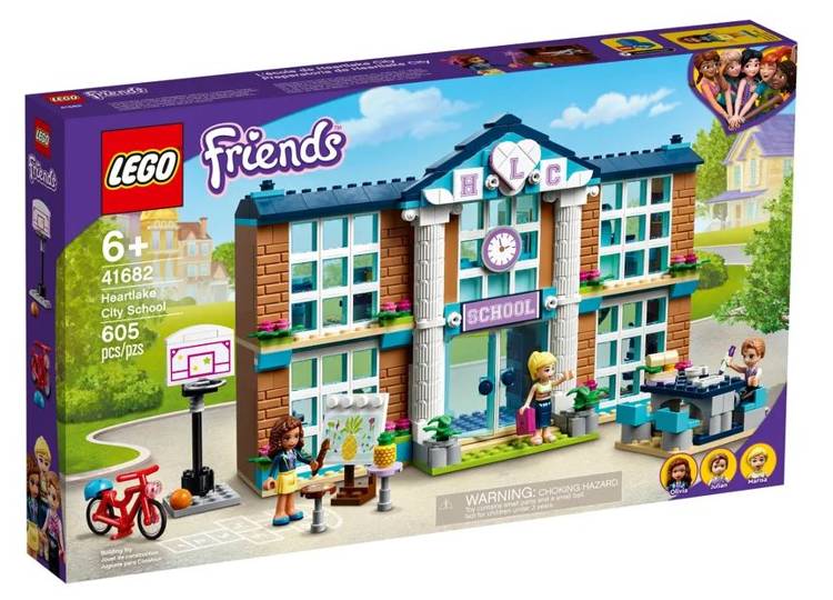 LEGO FRIENDS 41682 Hārtleikas Pilsētas Skola