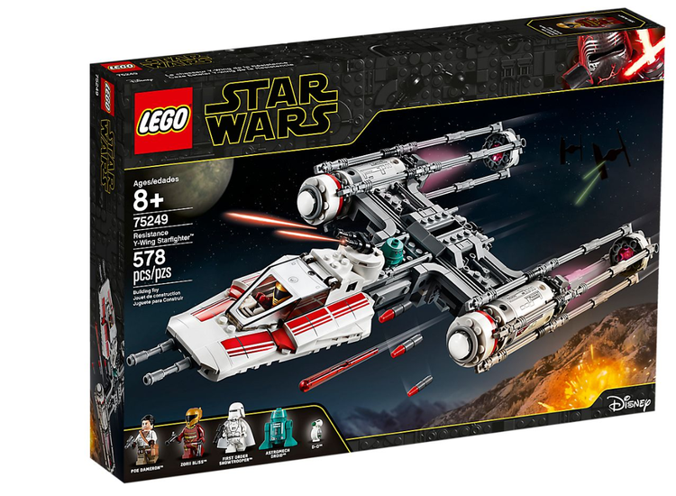 LEGO STAR WARS 75249 Resistance Y-Wing Starfighter™