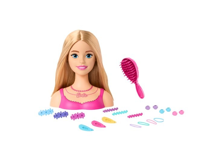 Lelles galva stilizēšanai Barbie Blonde HMD88