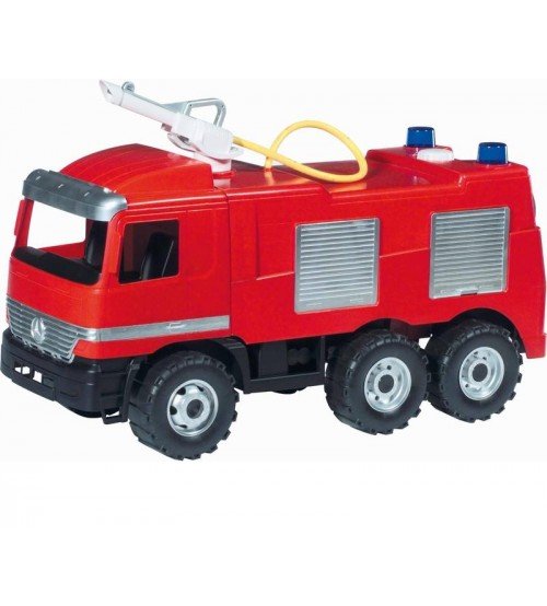 Liela ugunsdzēsēju mašīna ar ūdens pumpi, slodze 100kg, 64cm LENA MAXI L02028
