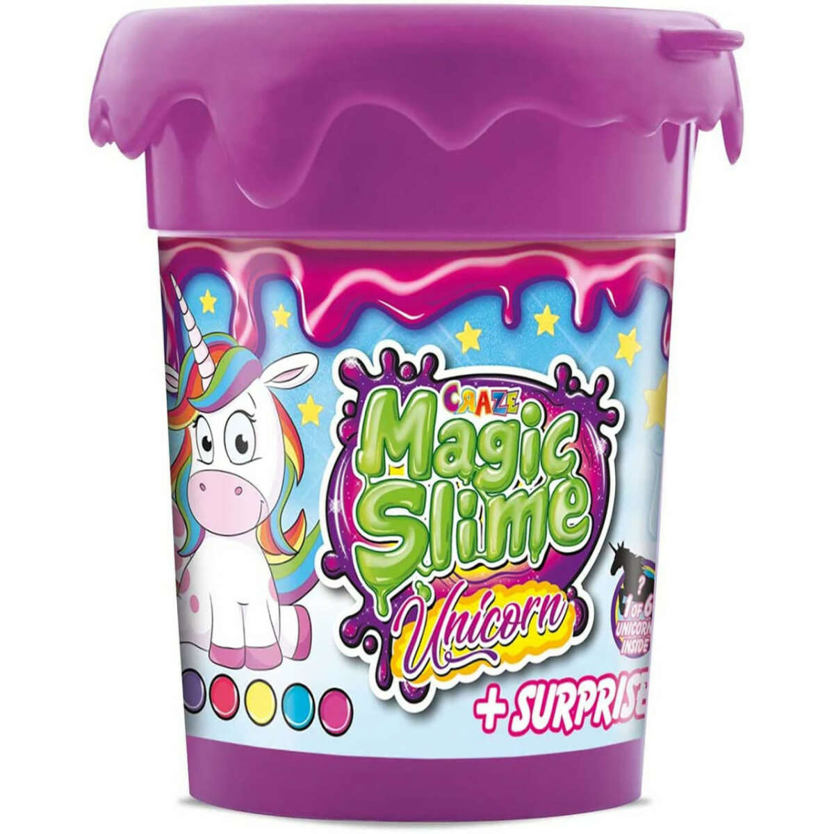 Magic Slime Unicorn Slaims + pārsteigums 100 gr