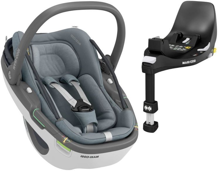 Maxi Cosi Coral 360 Essential grey Bērnu autosēdeklis 0-13 kg + Familyfix 360 bāze