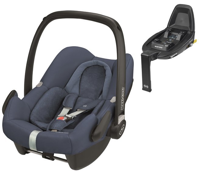 Maxi Cosi Rock Nomad Blue Bērnu autosēdeklis 0-13 kg + Familyfix2 bāze