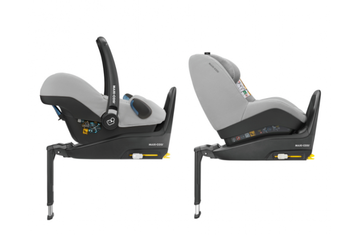 Maxi Cosi Rock Nomad Grey Bērnu autosēdeklis 0-13 kg + Familyfix2 bāze