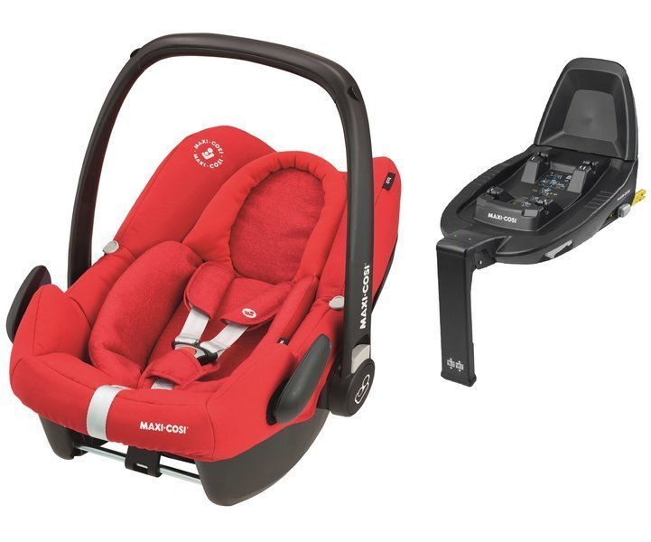 Maxi Cosi Rock Nomad Red Bērnu autosēdeklis 0-13 kg + Familyfix2 bāze