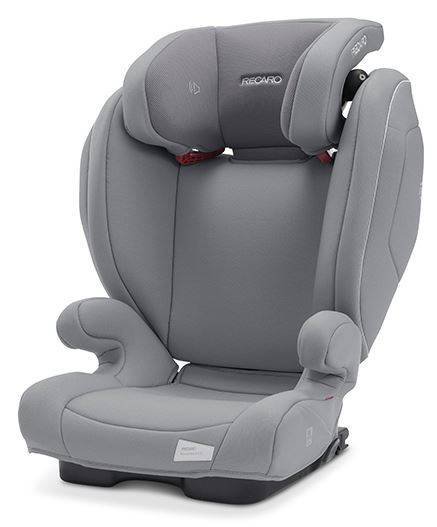Recaro Monza Nova 2 Seatfix Prime Silent Grey Bērnu autosēdeklis 15-36 kg