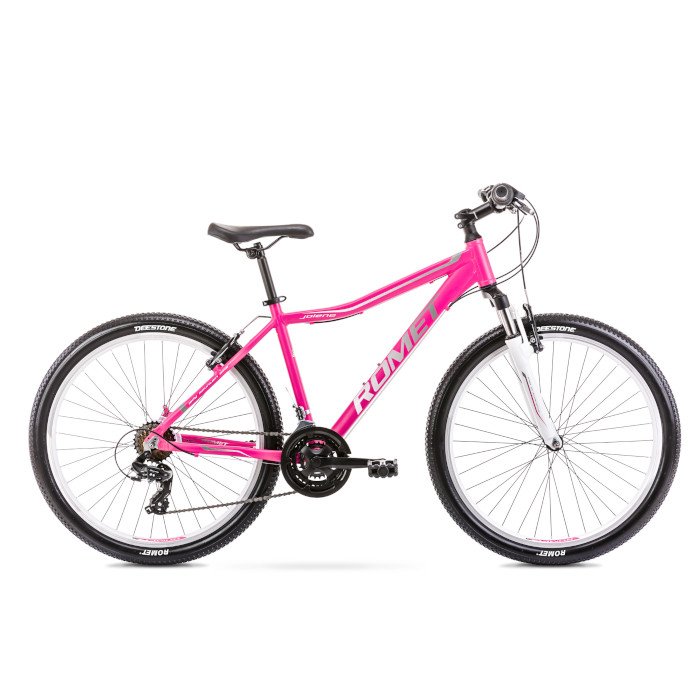 Sieviešu Kalnu velosipēds Romet Jolene 6.0 Pink/grey 26 collas
