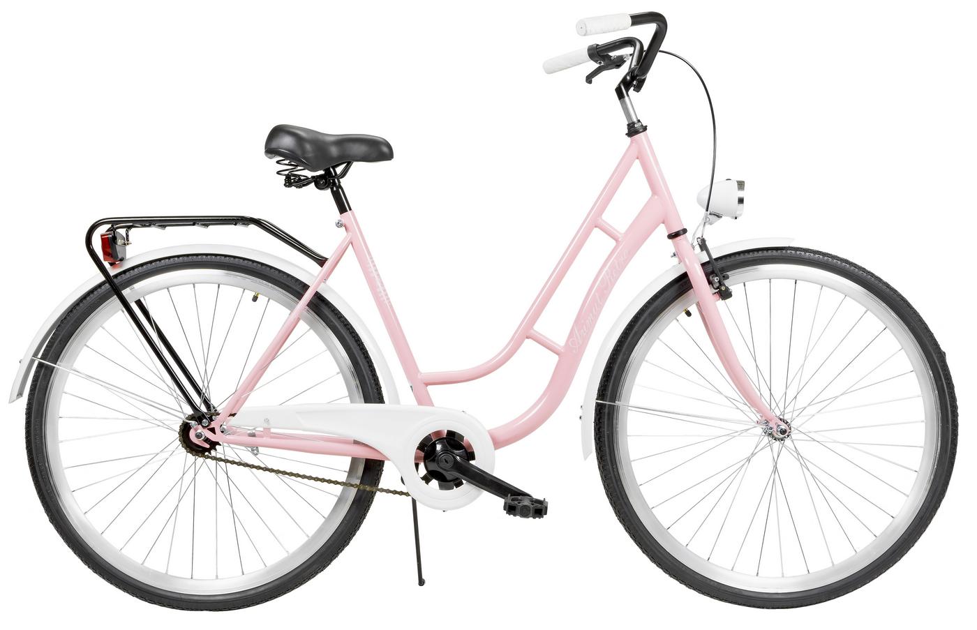Sieviešu velosipēds AZIMUT Retro 28" Light pink