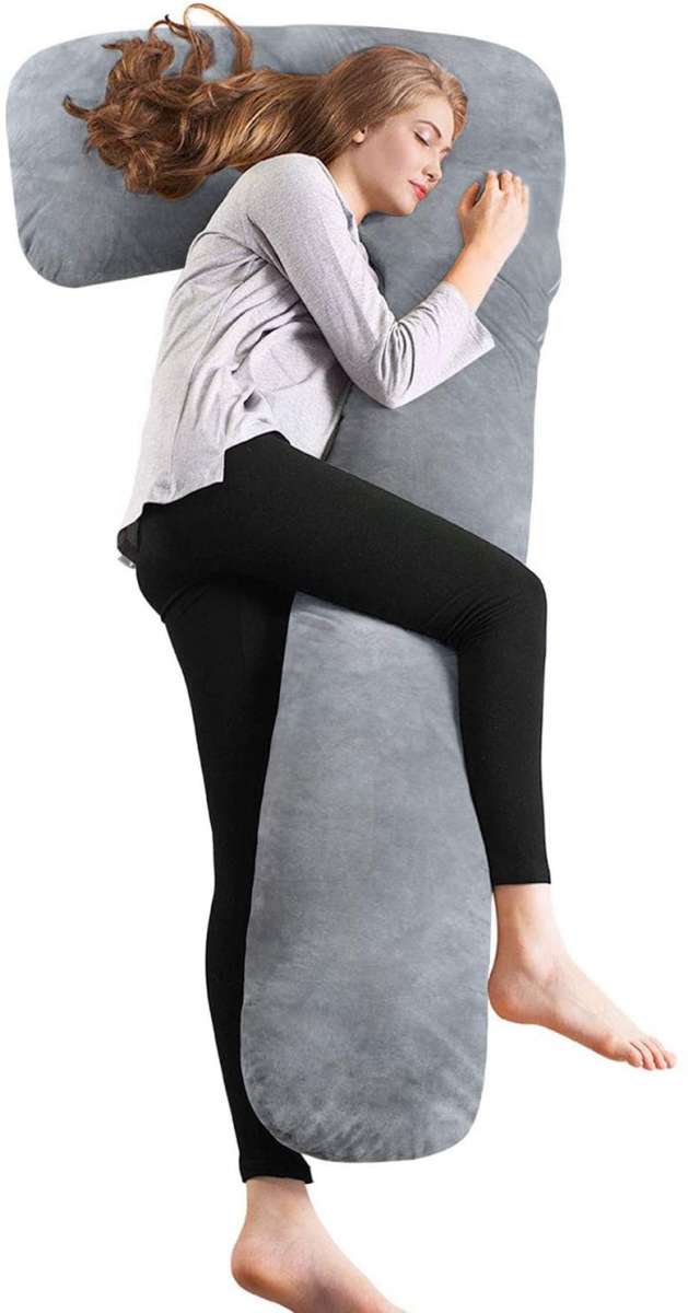 Spilvens - pakaviņš 180 cm La Bebe Flopsy Nursing Maternity Pillow [2 pārvalki]