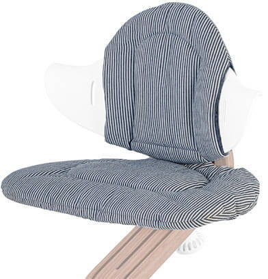 Spilvenu komplekts barošanas krēslam Nomi Chambray Striped