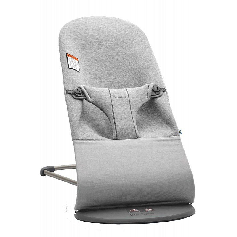 Šūpuļkrēsliņš BabyBjorn Bouncer Bliss Light grey 3D Jersey 006072
