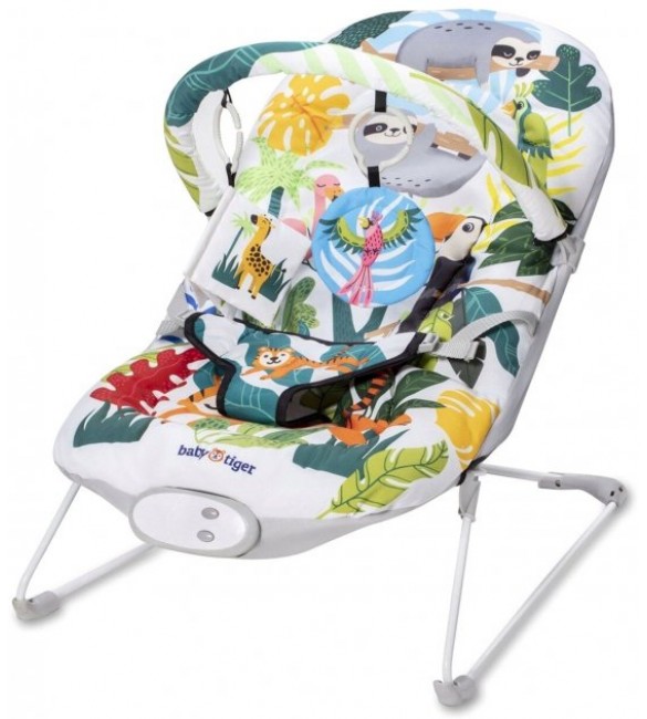 Šūpuļkrēsliņš BabyTiger TROPICANA multicolor 15729