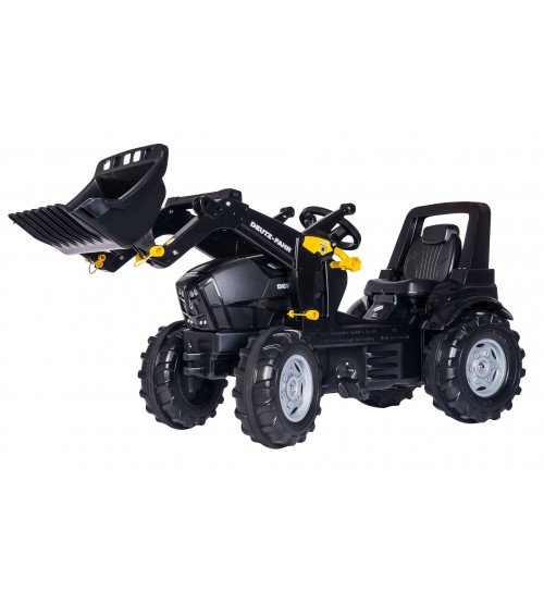 Traktors ar pedāļiem un noņemāmo kausu Rolly Toys rollyFarmtrac Deutz Agrotron TTV Warrior (3 - 8 gadiem) 710348