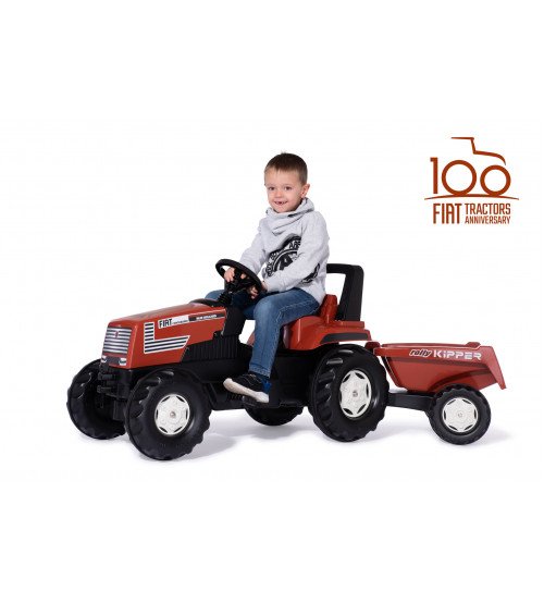 Traktors ar pedāļiem un piekabi rollyFarmtrac Fiat Centenario (3-8 gadiem) 601318