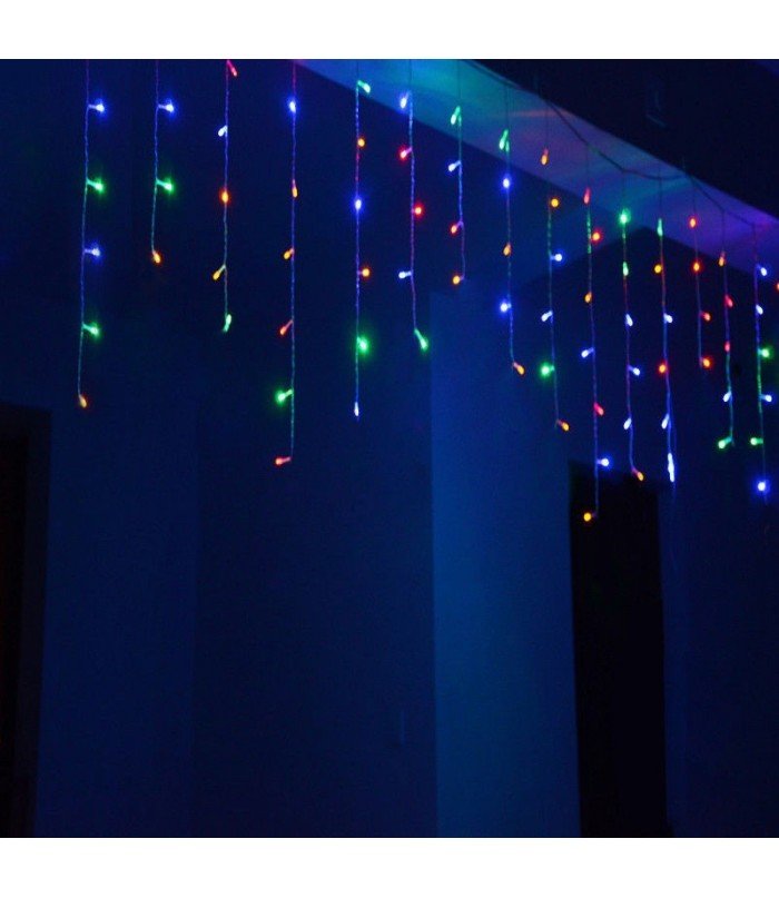 Ziemassvētku virtene Lāstekas Multicolor 200 LED 7,5 m