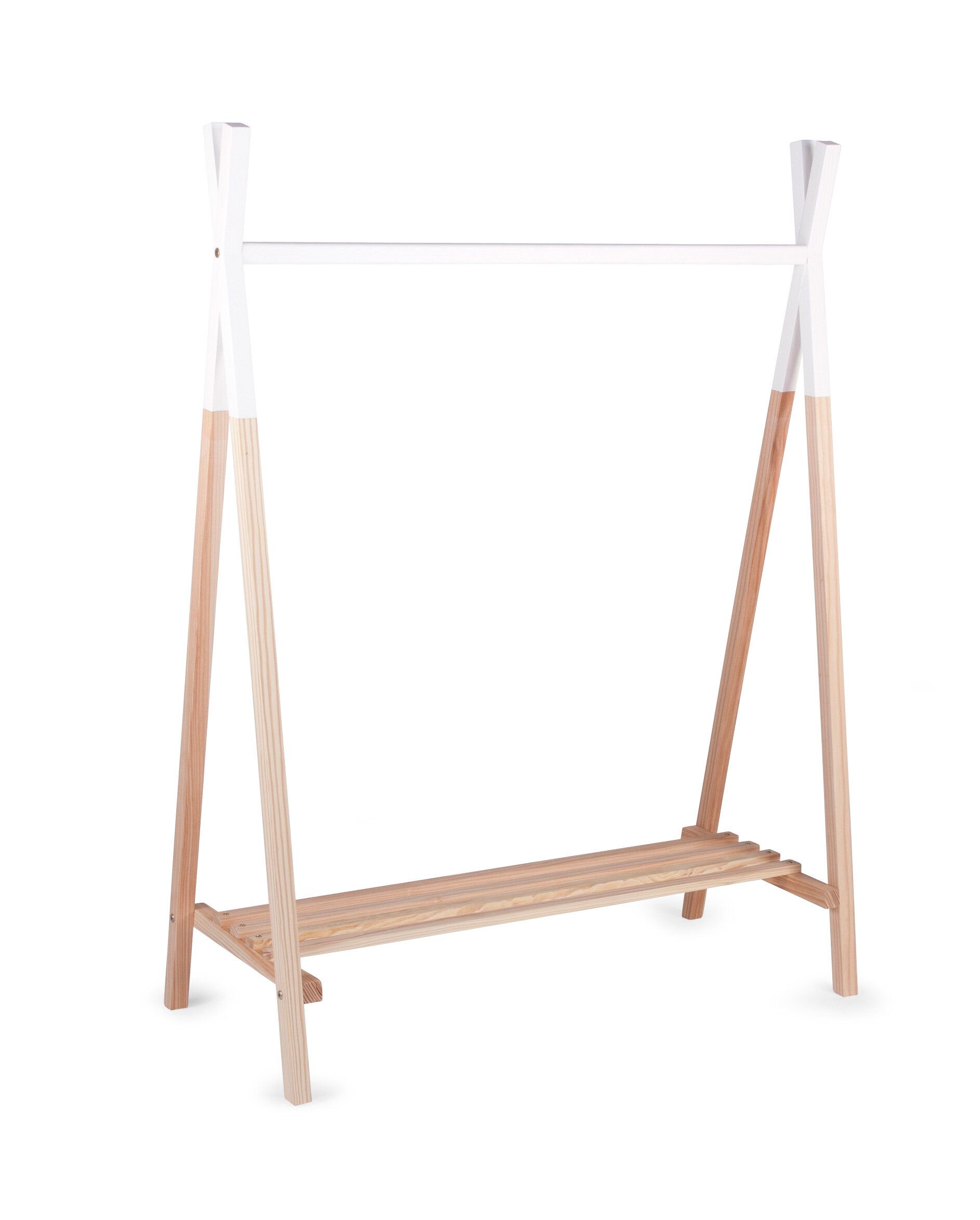 Bērnu drebju pakarāmais Childhome Tipi Natural White