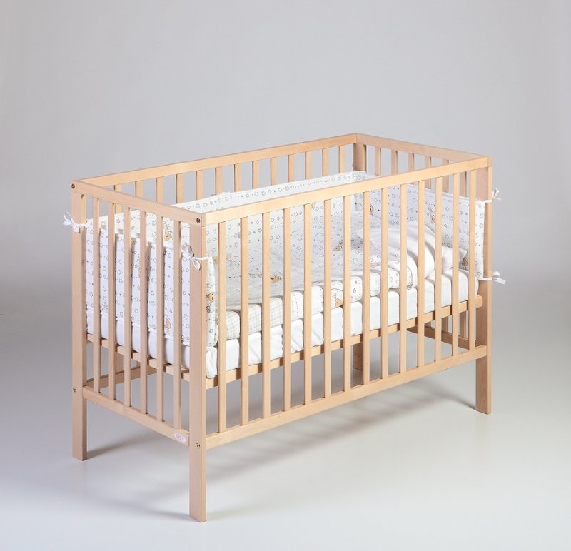 Bērnu gulta TROLL Alva Natural COT-AL0296-NAT