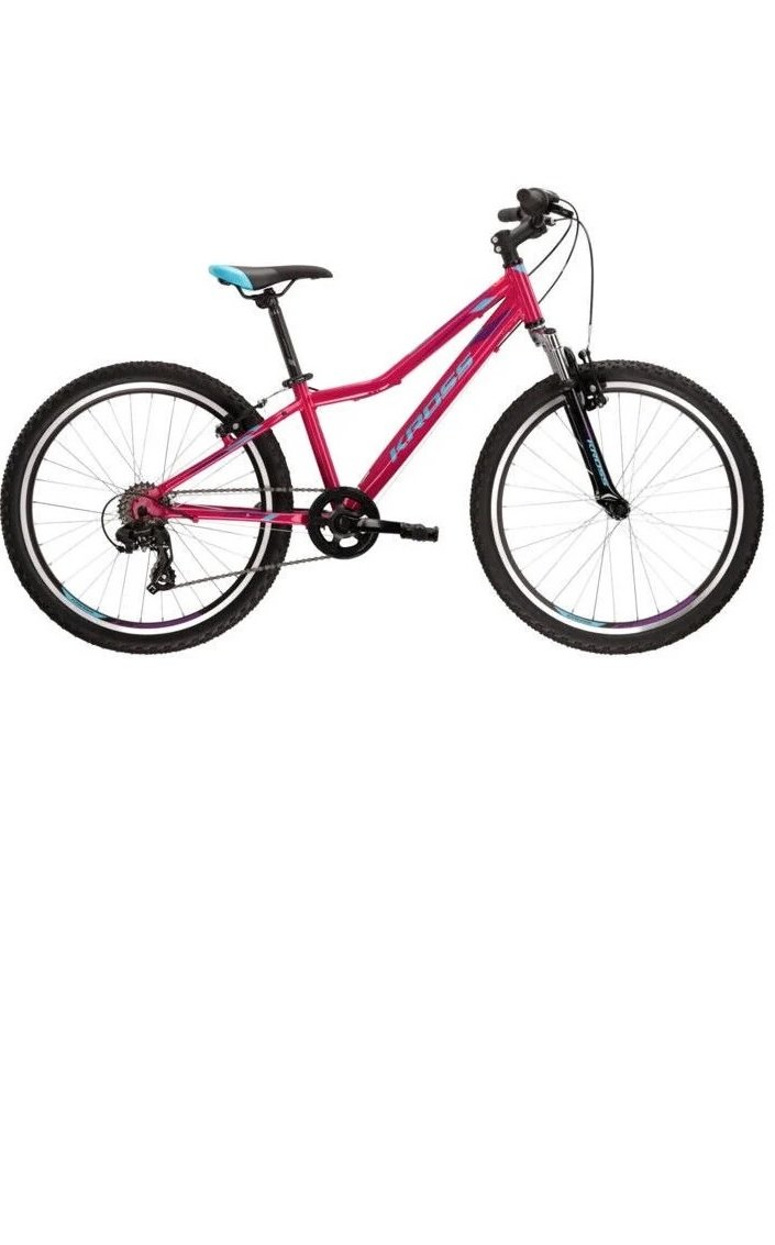 Bērnu velosipēds Kross Lea Jr. 1.0 Pink 24 collas