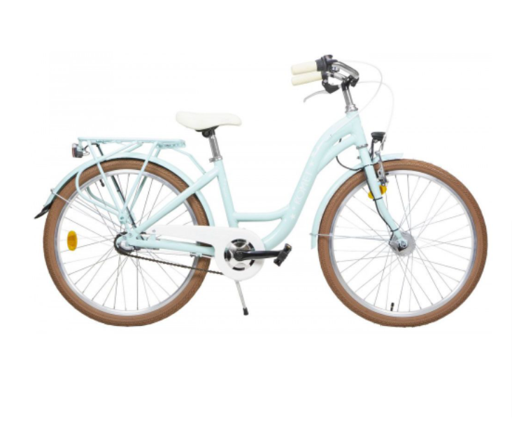 Bērnu velosipēds Romet Panda 2 Green 24 collas