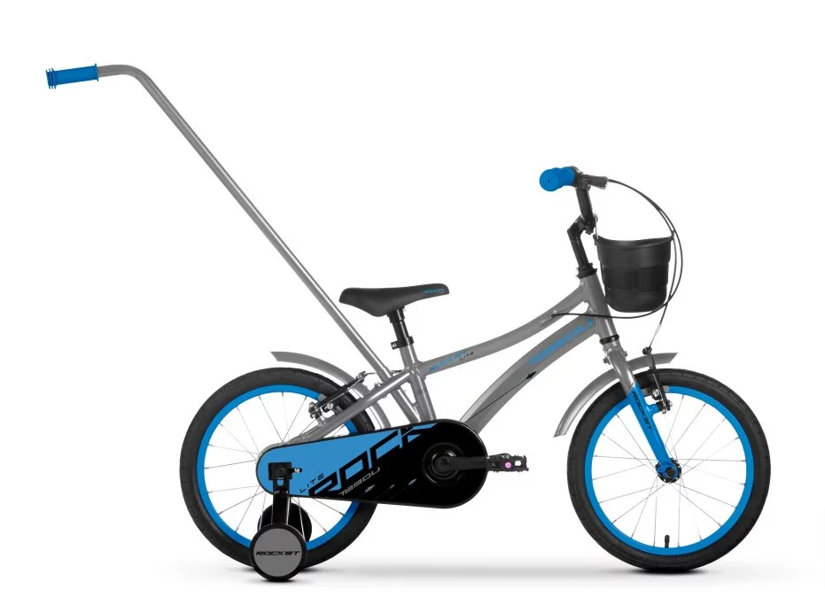 Bērnu velosipēds TABOU ROCKET LITE steel/blue 16 collas