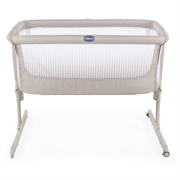 Chicco Next2Me Air Dark Beige Bērnu gulta-šūpulis