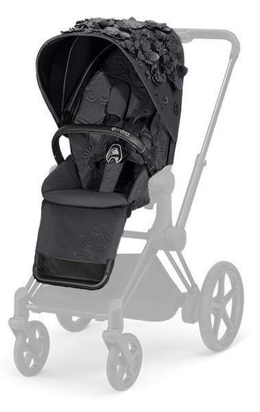 Cybex Priam Dream Grey Simply Flowers Pastaigu Bloks