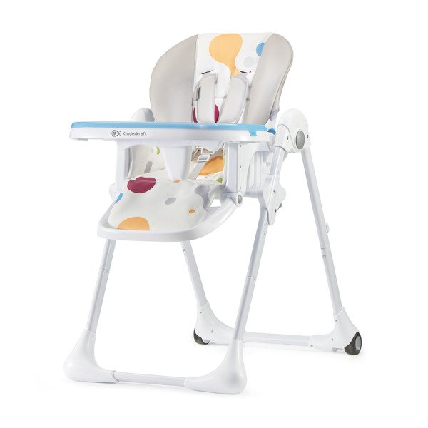 KinderKraft Yummy Beige multicolor Barošanas krēsls