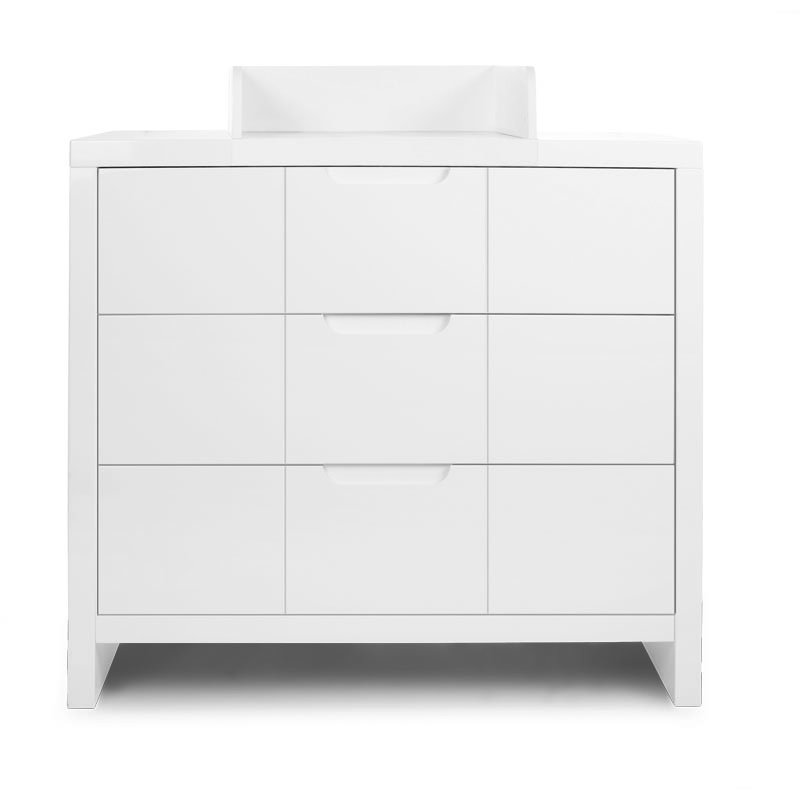 Kumode ar pārtinamo galdiņu Childhome Quadro White