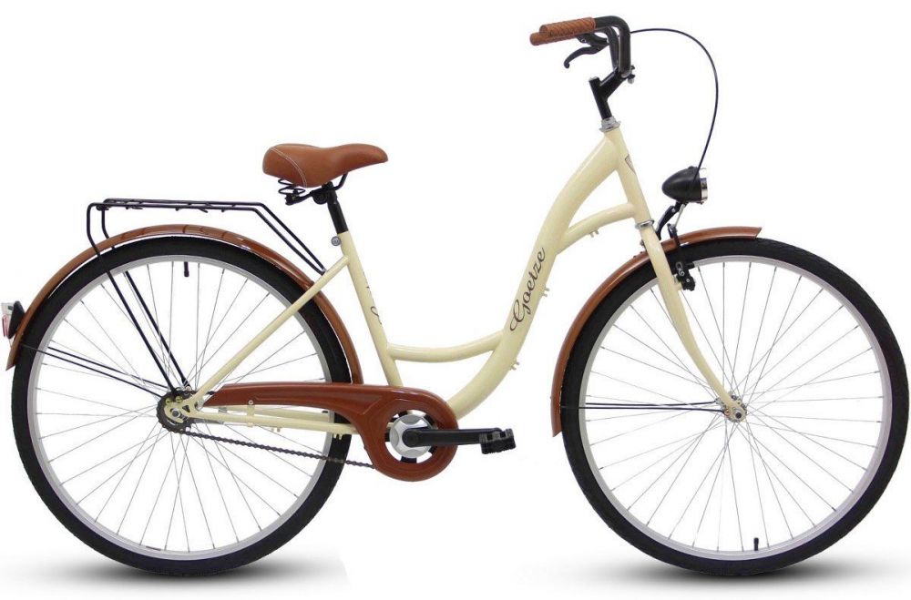 Sieviešu velosipēds GOETZE Eco 28" cream