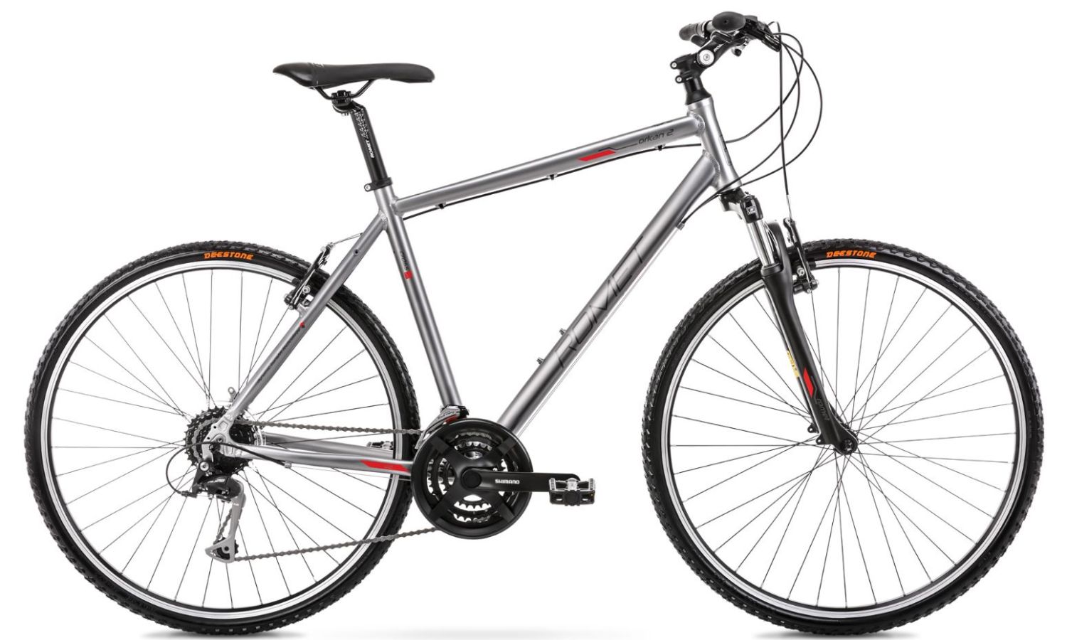 Velosipēds Romet Orkan 2 M 28" graphite-red 21XL