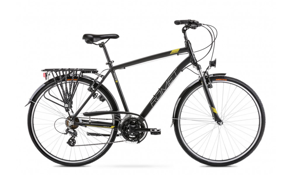 Velosipēds Romet Wagant 28" L black gold