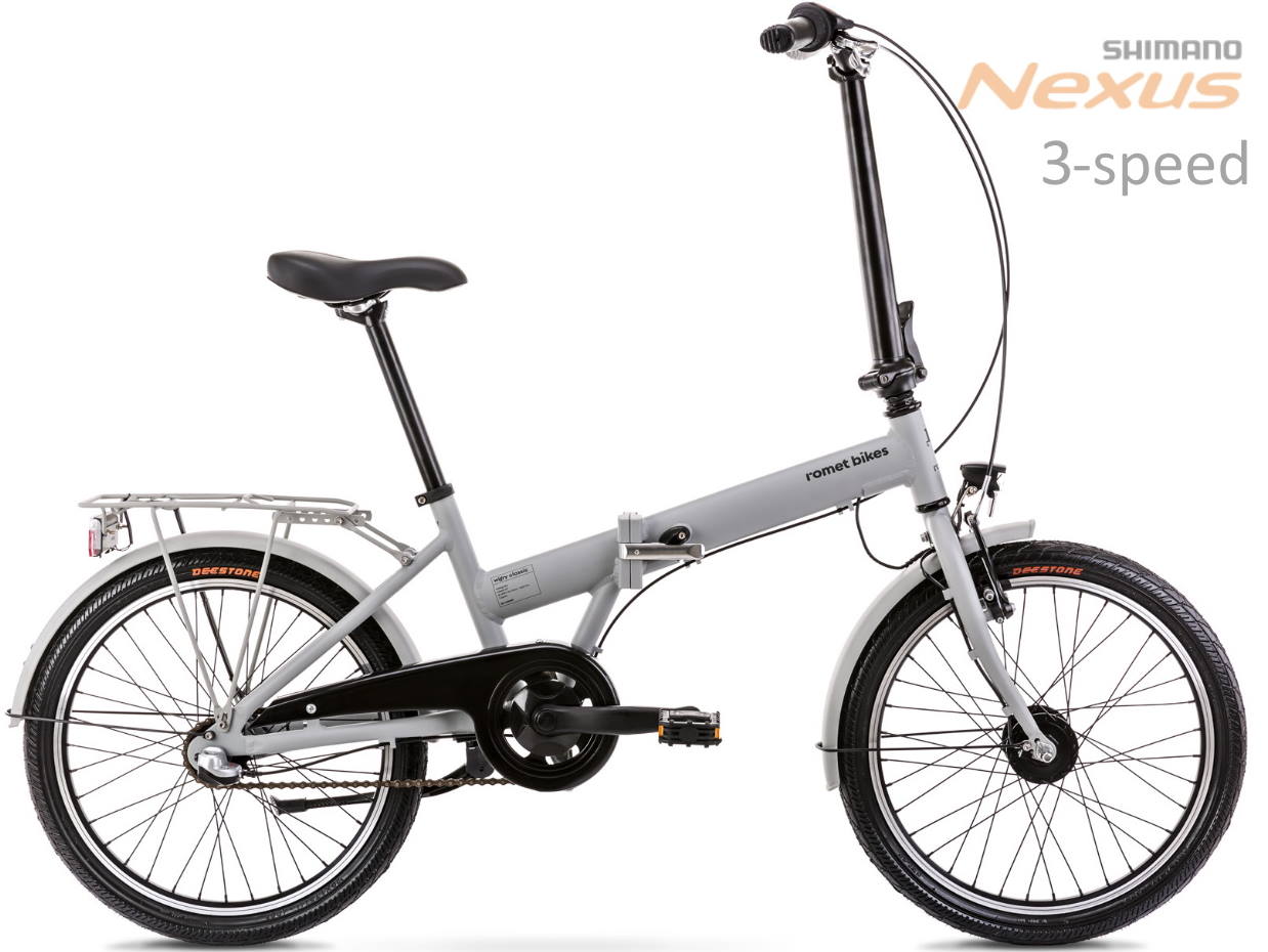 Velosipēds Romet Wigry Classic 20" 2022 grey